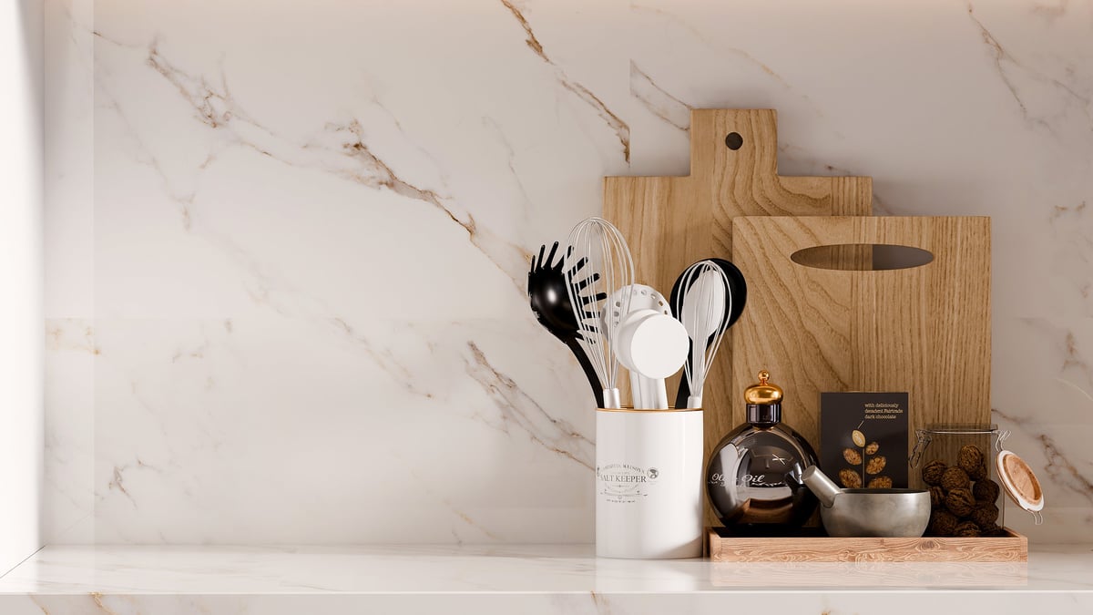Interior product placement background 3d rendering